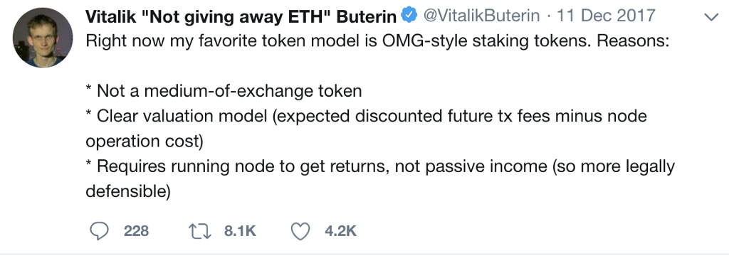vitalik eth buterin quote about OMG
