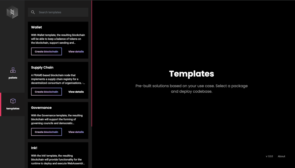 Substrate Starter Kit templates