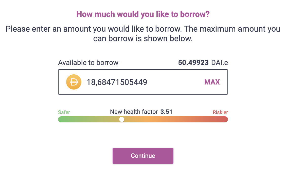 How much would you like to borrow?